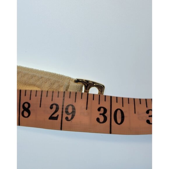 SAME LOS ANGELES BIKINY TOP XLarge WOMENS Beige/Black UNDERWIRE Faux Suede  SWIM - Picture 10 of 10